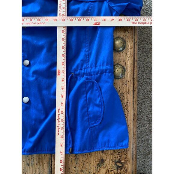 Vince Camuto Womens Blue Double Breasted‎ Jacket Size Large Cotton Blend - Picture 7 of 7